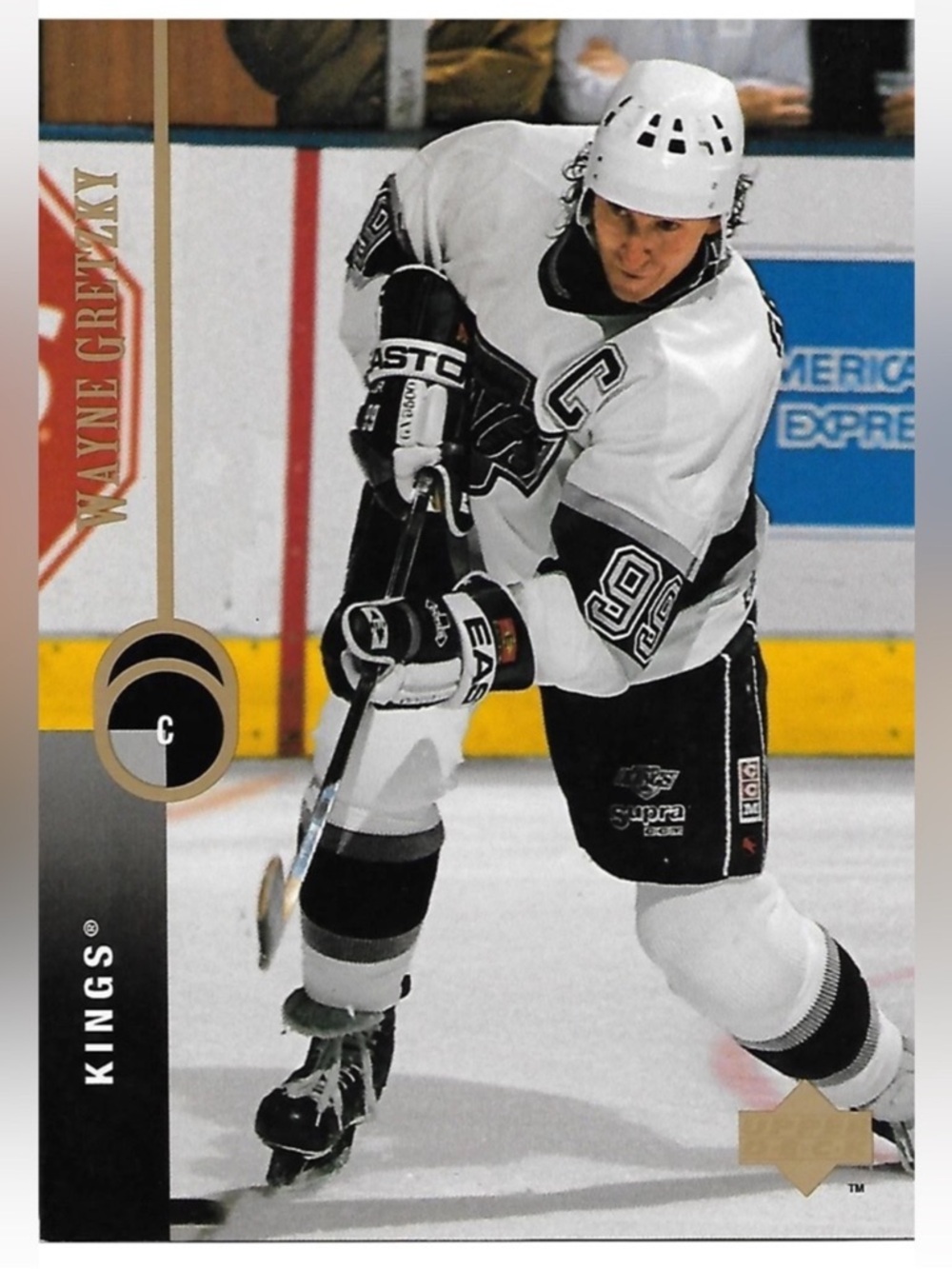 Rare Wayne Gretzky Jumbo 1994/95 Upper Deck Oversized Kings Hockey Card